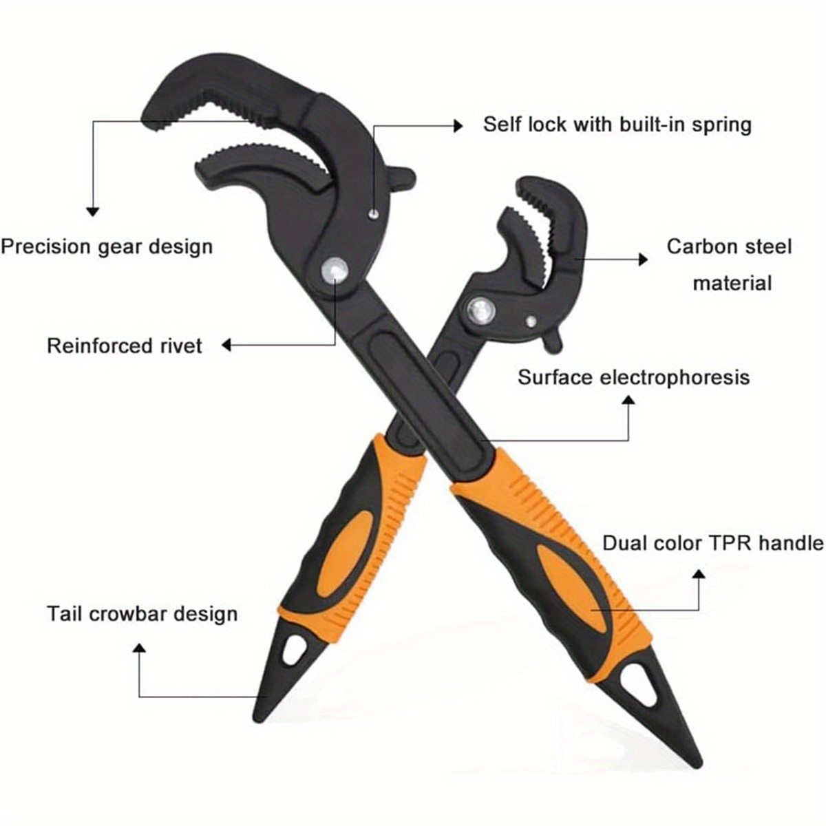 Multi-Function Adjustable Spanner with Flexible Jaw