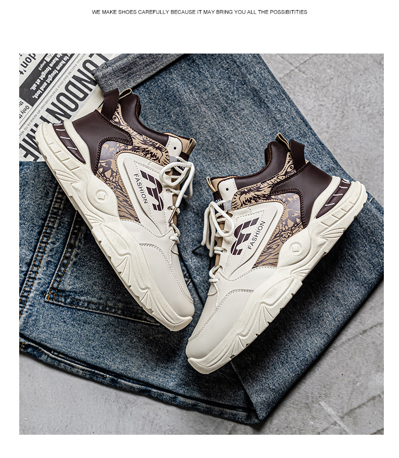 Zapatillas Casuales de Caña Alta para Hombre - Ligeras, Cómodas, Antideslizantes, Ideales para Correr con Forro de Tela Transpirable, Suela de Goma Duradera y Diseño Marrón/Elegante para Gimnasio, Entrenamiento y Actividades al Aire Libre, Zapatos de Gimnasio