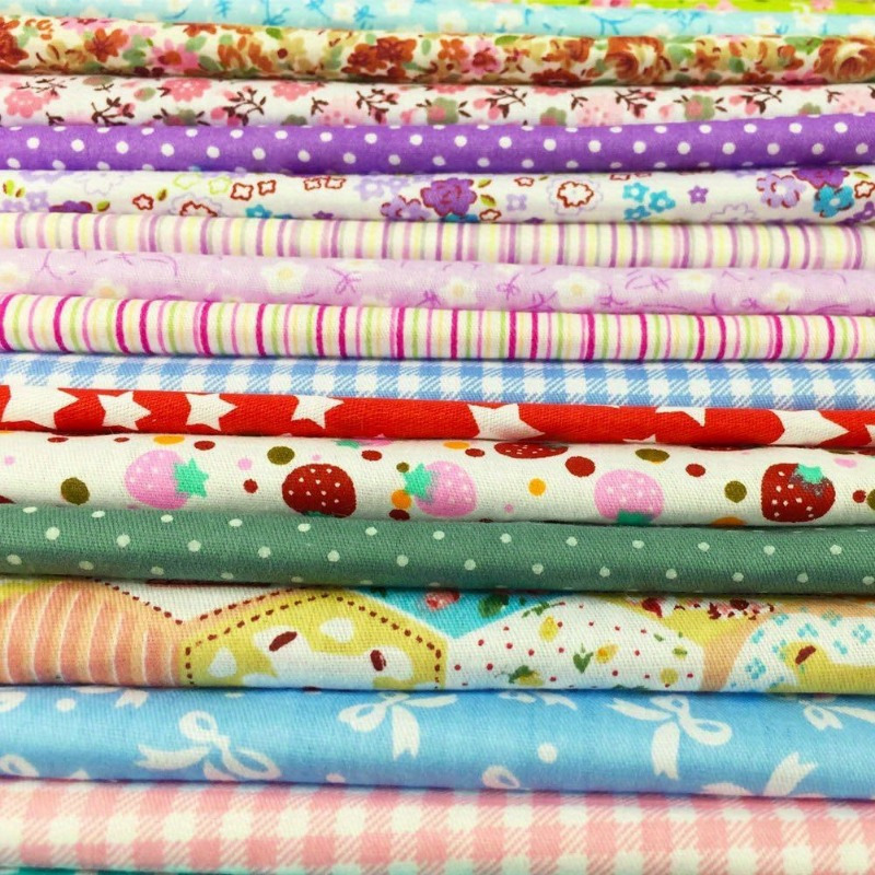 

- 50pcs 8 X 8 Inches (20cmx20cm) Fabric Squares Quilting Sewing Floral Precut Fabric Square Sheets For Craft Patchwork