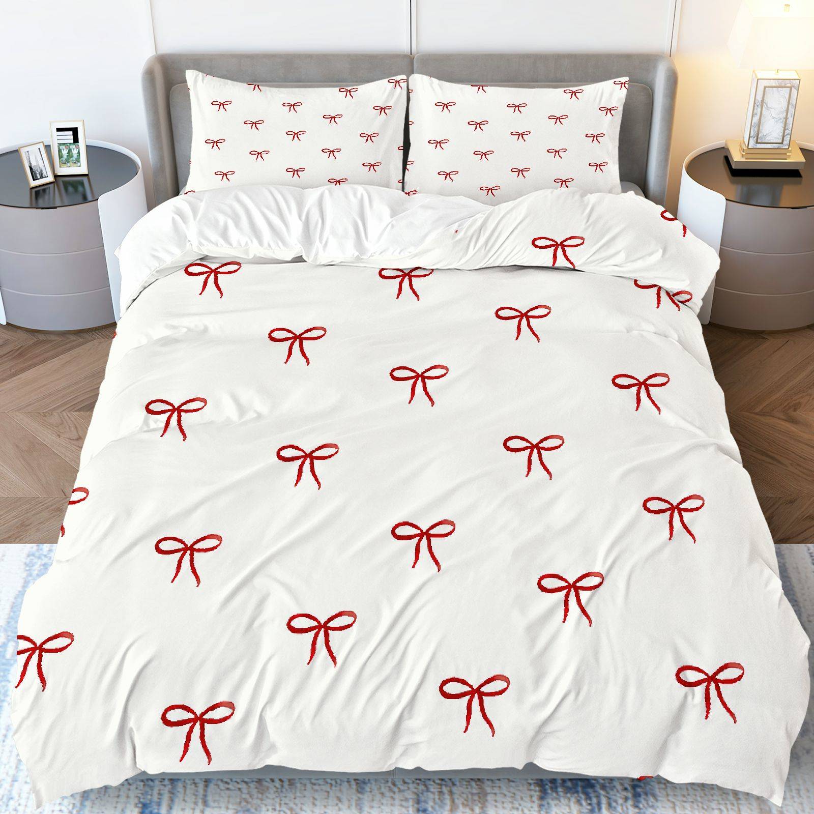 3 delars påslakanset 1 påslakan + 2 örngott (utan fyllning) - Temu Sweden