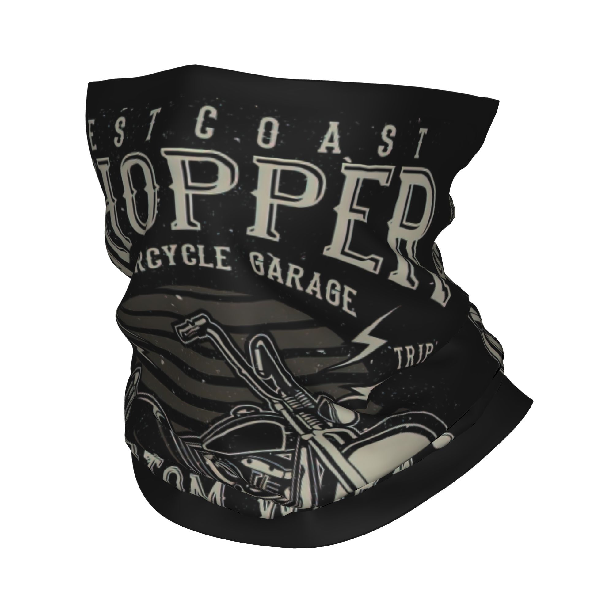 TEMU Garage Outdoor Sports Neck Gaiter Scarf Quick Dry Breathable Printed Face Shield Lightweight Versatile Bandana For Men Women Daily Activities