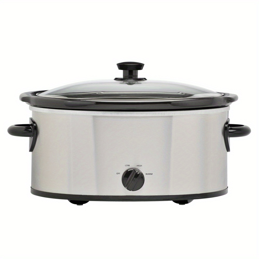 

1pc Steel 6 Quart Cooker Lid - Non-electric, Battery-free Pot, Ms54100112168s