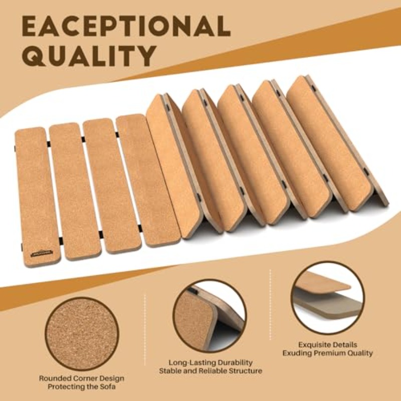 Heavy Duty Couch Cushion Support Board for Sagging Sofas, 21. 7''x54'' Thick Solid Wood Sofa Support Board to Fix Sinking S, Wooden Support Board to Sagging Spring Sofa