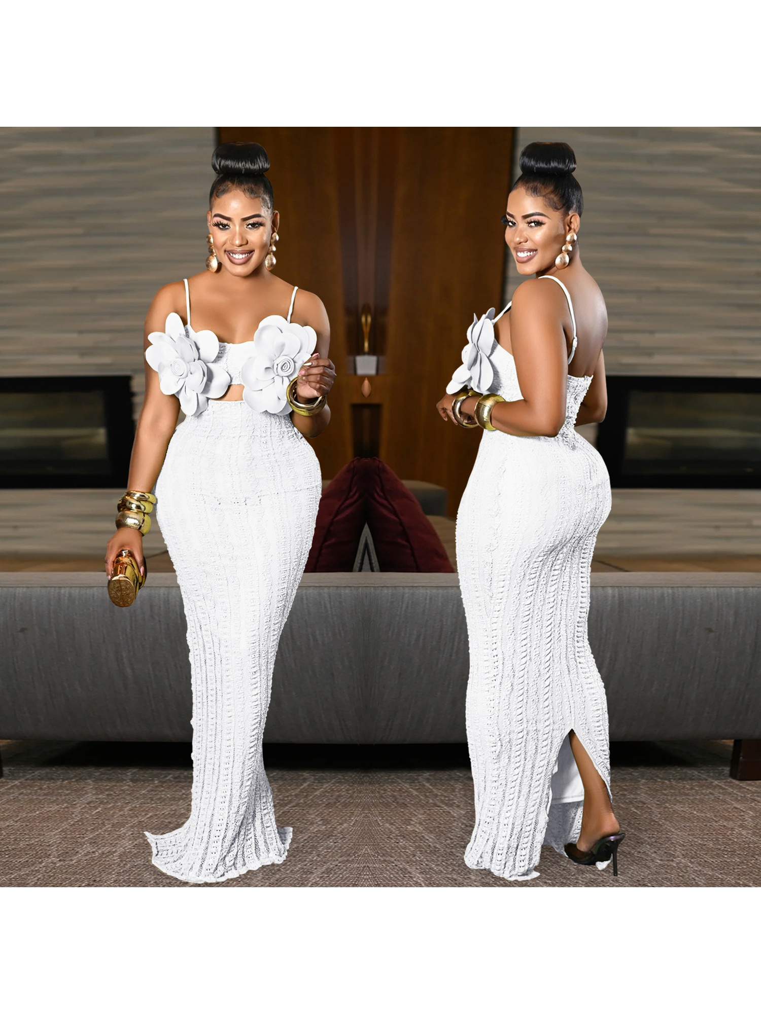 lace white dresses for graduation Lace Spaghetti Straps Sleeveless Homecoming Dress, Graduation Dresses, –  Simidress