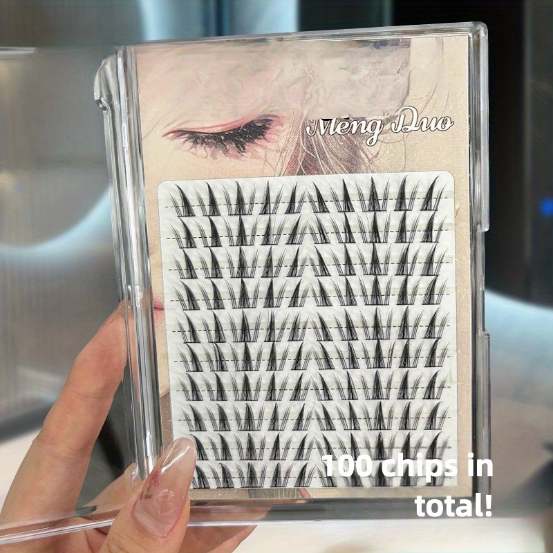 Sunflower Diy False Lashes Cluster Comic Lashes Self Grafting False Eyelashes Natural Look Volume Lashes Trio Set For Lazy Girls