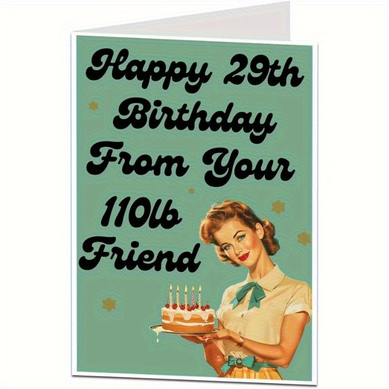     womens   birthday card suitable for birthdays weddings valentines vintage cake design with 110lb friend   a5 300gsm cardstock envelope gift for sister best friend wife teacher  