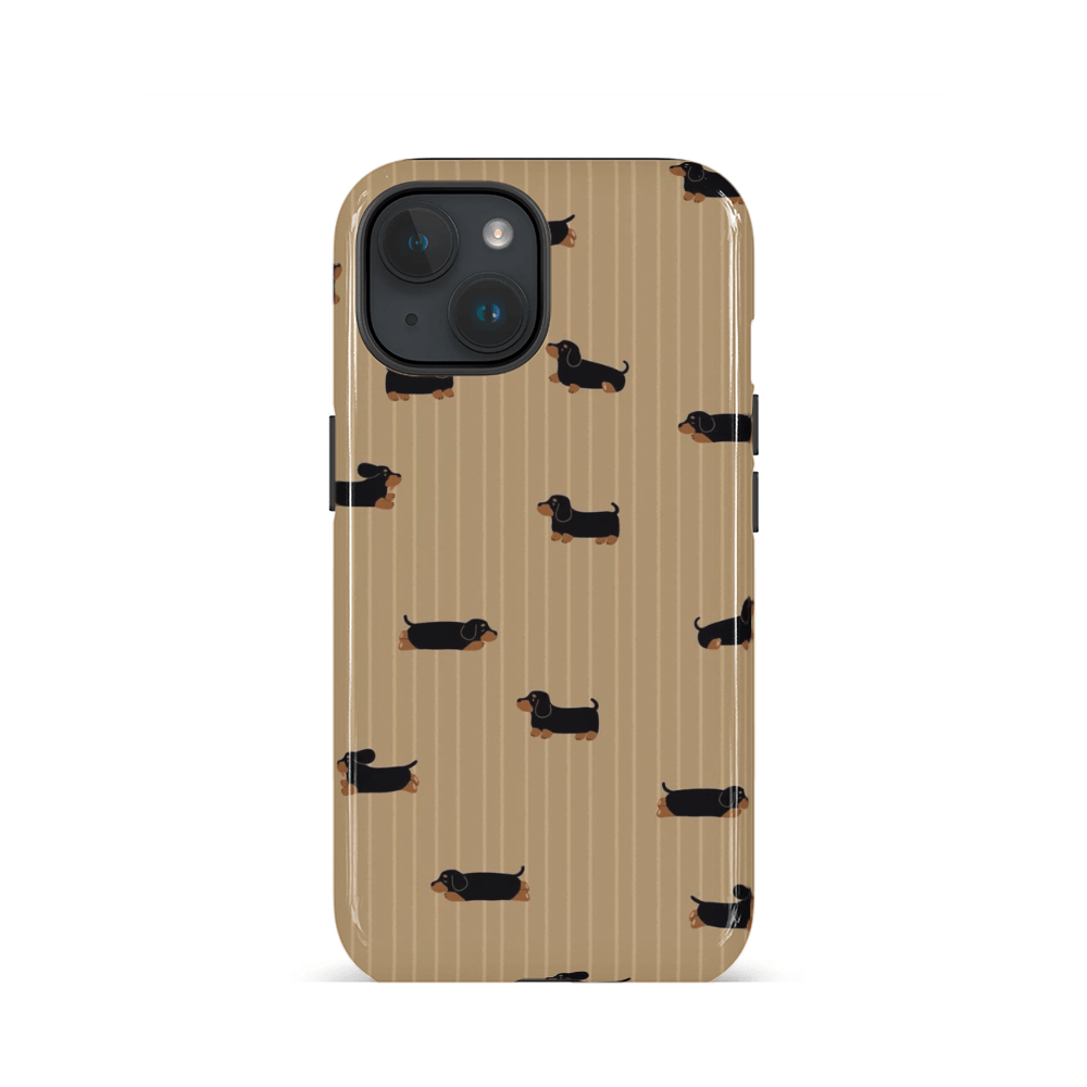 striped dachshund phone case 16 pro max 15 pro max 13 Temu Bahrain