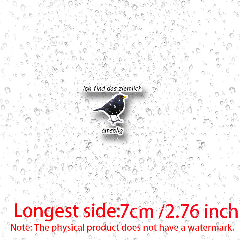 I Find That Pretty Miserable - German Memes Sticker, Sticker For Laptops, Water Bottles, Phones, Cars, Trucks, , Suvs, Motorcycles, Vehicle Paint, Windows, Walls, Etc