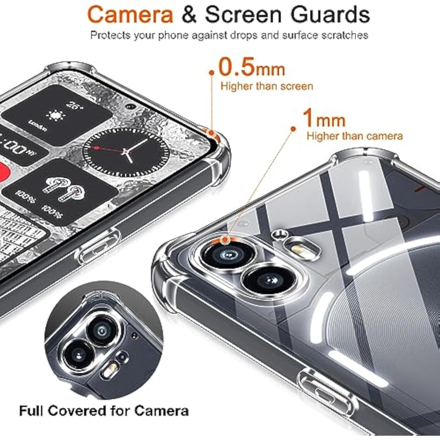 digital phone case Navy Blue iPhone 17 Pro MagSafe Silicone Phone Case with Lens Stand|ESR