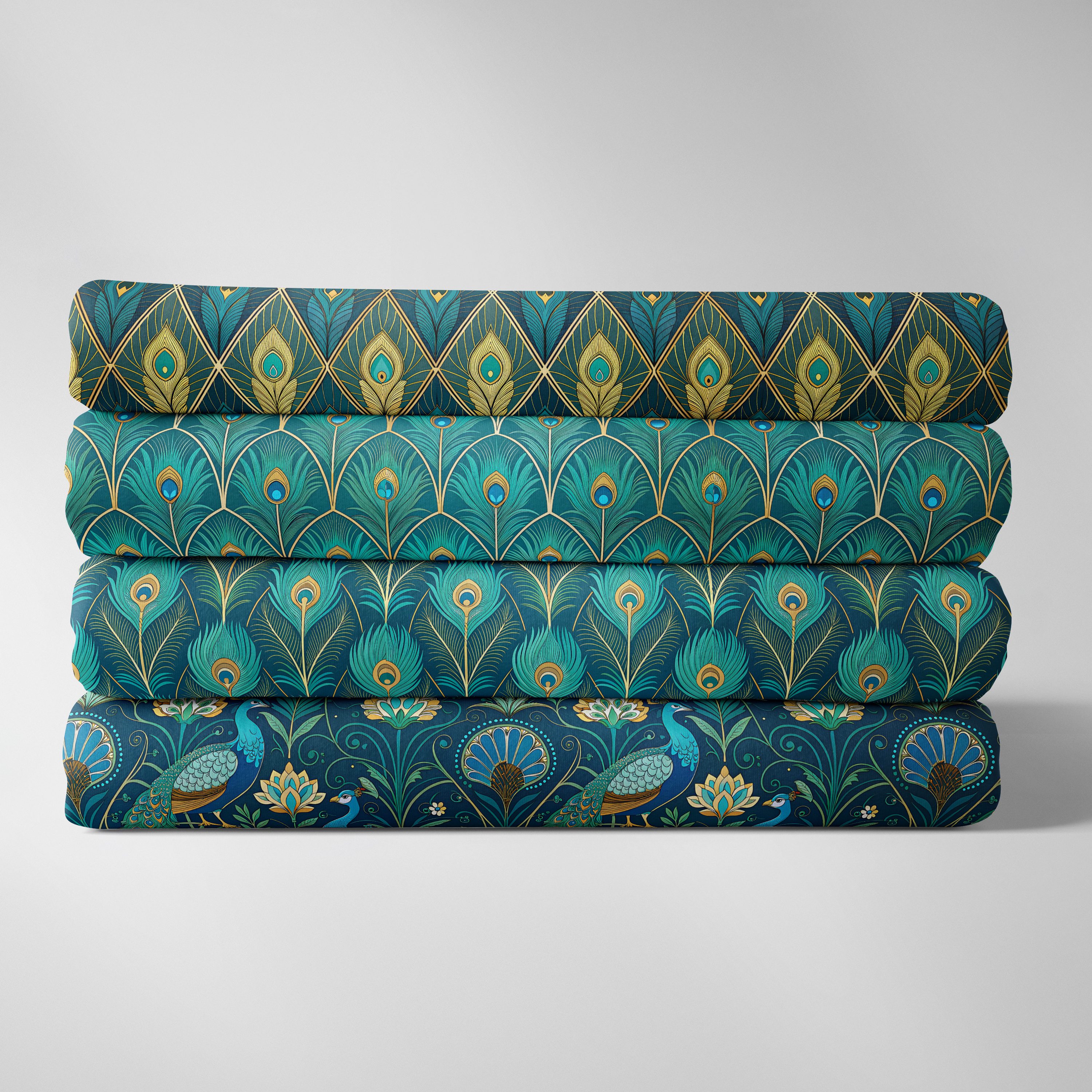 TEMU 4 pièces de tissu Fat Quarter, motif et , 18 X 22, lots de tissus prédécoupés, tissu doux et facile à coudre pour la couture, le quilting, les