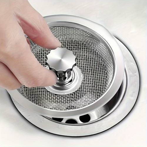 1 sink filter stainless steel drain pipe floor drain cover very suitable for home use in sinks kitchen sinks bathrooms and washrooms please check the size for before purchasing