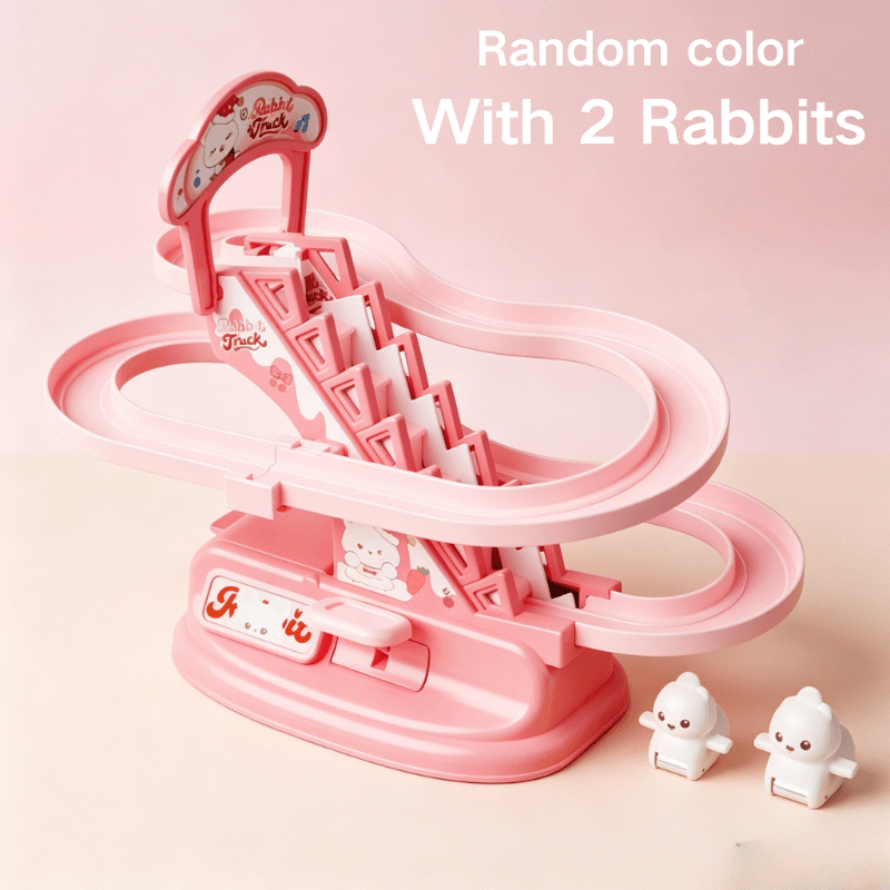 TEMU Sorting, Stacking Toys, Rabbit Climbing Stairs Toy, Sliding Toy, Boy Girl Toy, Holiday Gifts, Easter Gifts Halloween Christmas Gifts, Random
