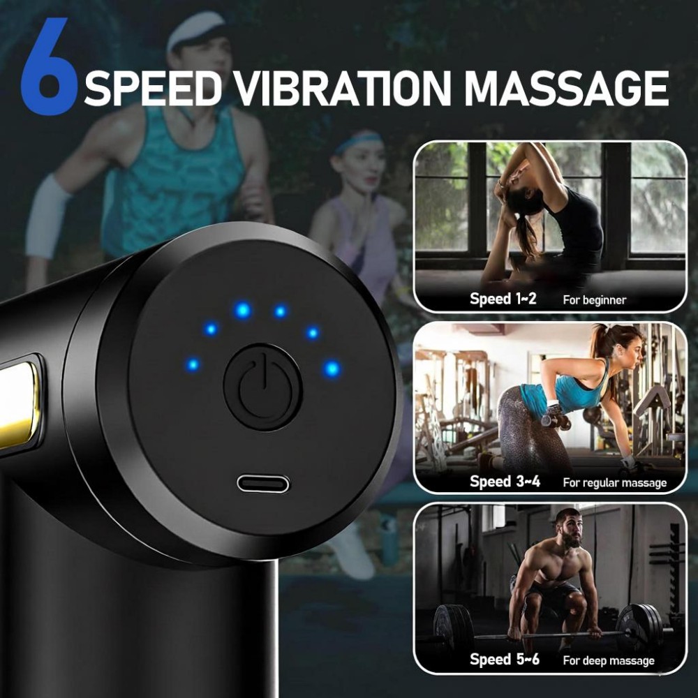 Portable Electric Massager, a Muscle Massage Tool for Personal Care of Back, Legs, Arms, And Neck Muscles, Suitable for Home Use, And Makes a Great Gift for Christmas, Valentine'S Day, Father'S Day, And Mother'S Day