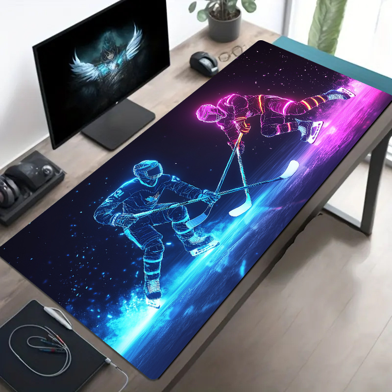 

1pc Gaming Mouse Pad, Desk Mat For And Laptop, For Computer And Enthusiasts