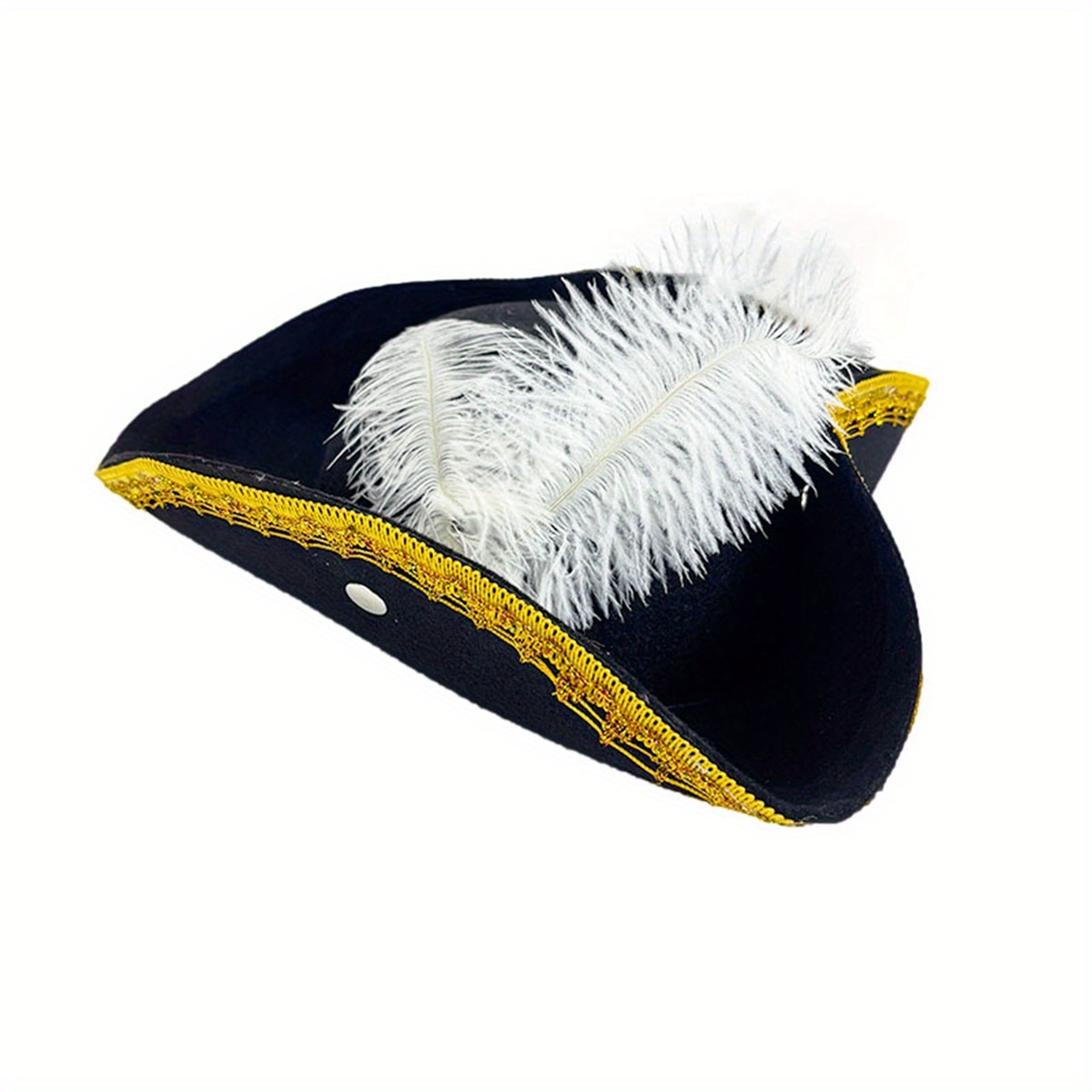 deluxe colonial pirate hat adults vintage black Temu