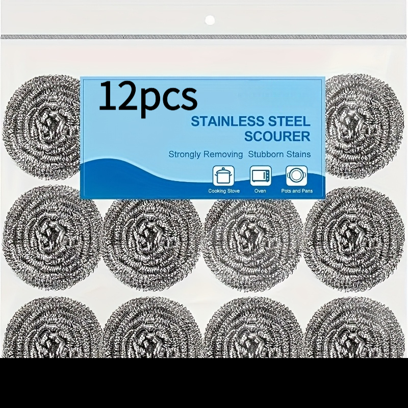 E-shop 12 Küchen-Reinigungsbälle – Hohe Qualität, entfernt verschiedene Schmutzarten, geeignet zum Spülen von Geschirr, Töpfen zum Schrubben von .