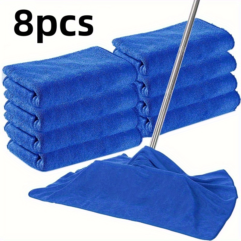 TEMU Chiffons de nettoyage en microfibre super fines, réutilisables, à séchage rapide, non pelucheux, style moderne, pour éponge à récurer,