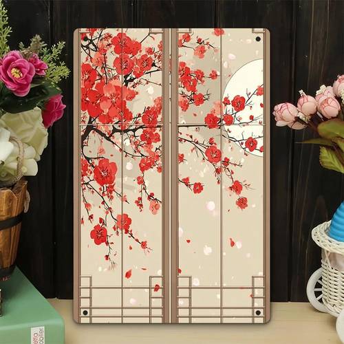 2d flat lightweight japanese folding screen with this privacy divider serves as separator for home cafes and bars