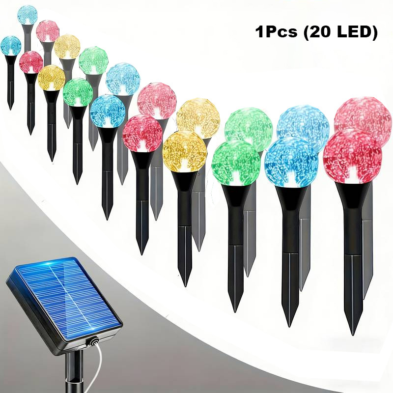 solar stake lights sold on Temu United States