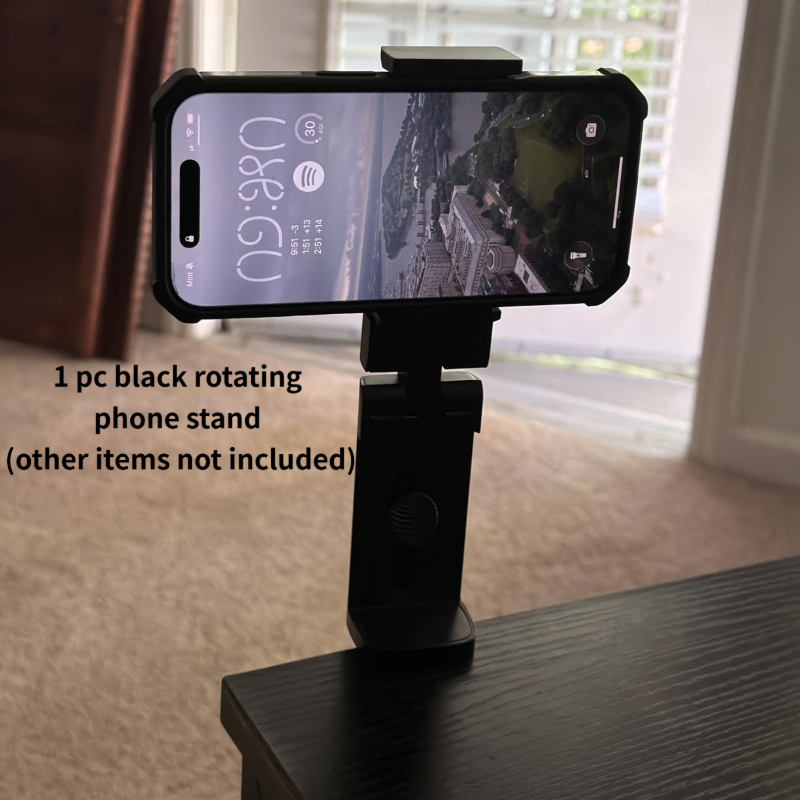 TEMU 180° × 2, Rotatable Airplane Phone Holder, Travel Durable Car And Desk Stand, Viewing For Flight Enthusiasts, Aircraft Travel Accessories,