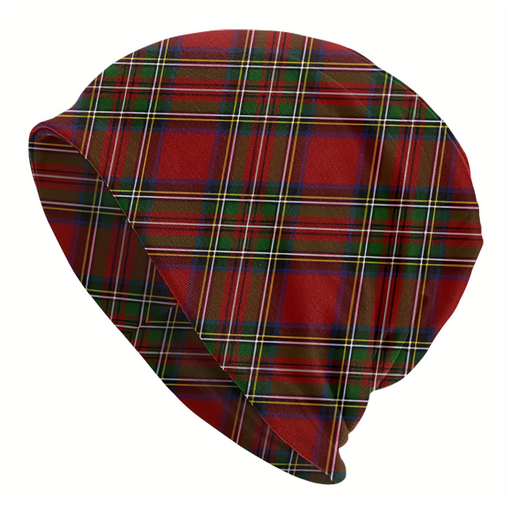 

Royal Tartan Tartan Bonnet Hats Men Skullies Beanies Novelty Hats