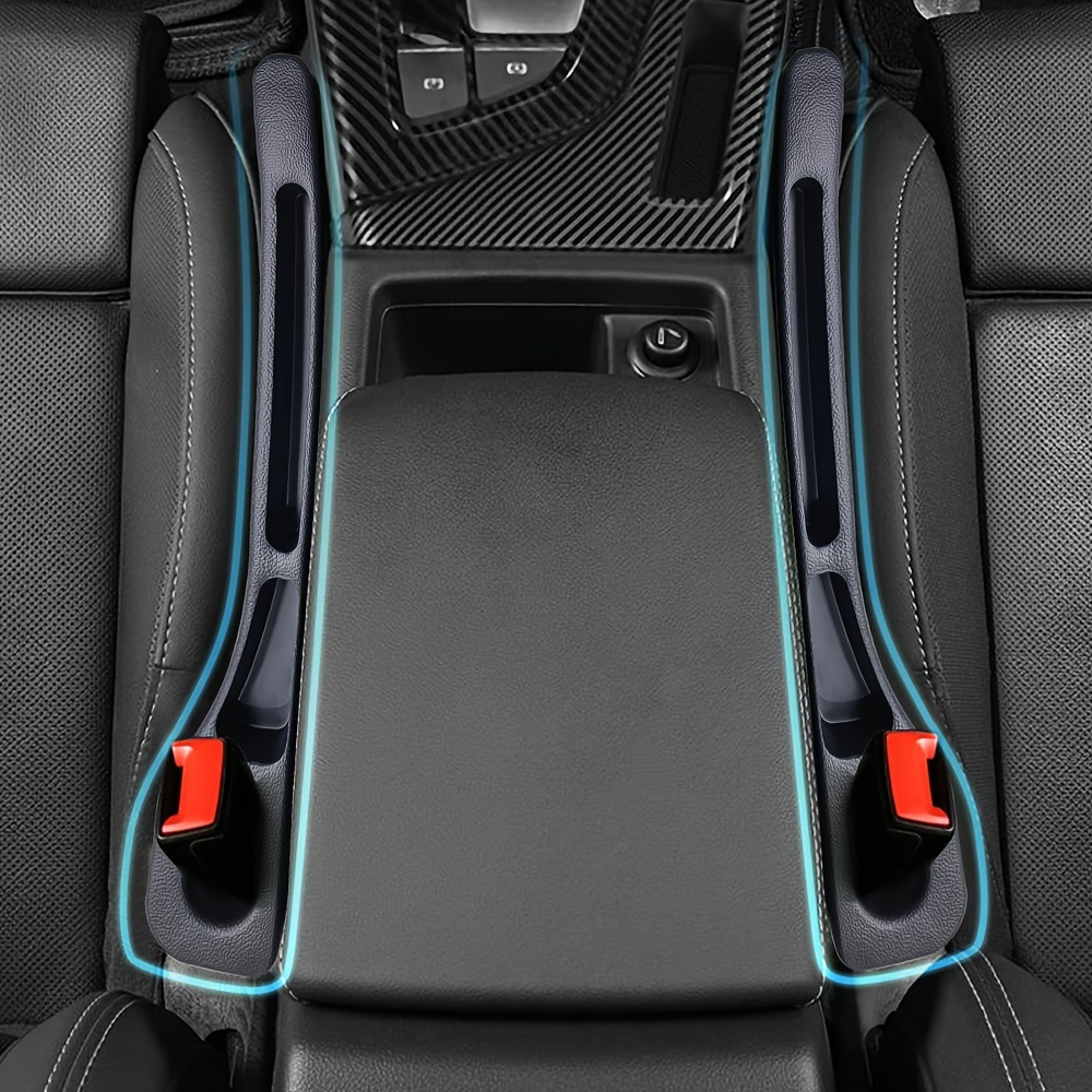 2pcs set of seat   fillers with key and phone holder durable eva material multi slot car interior storage accessory