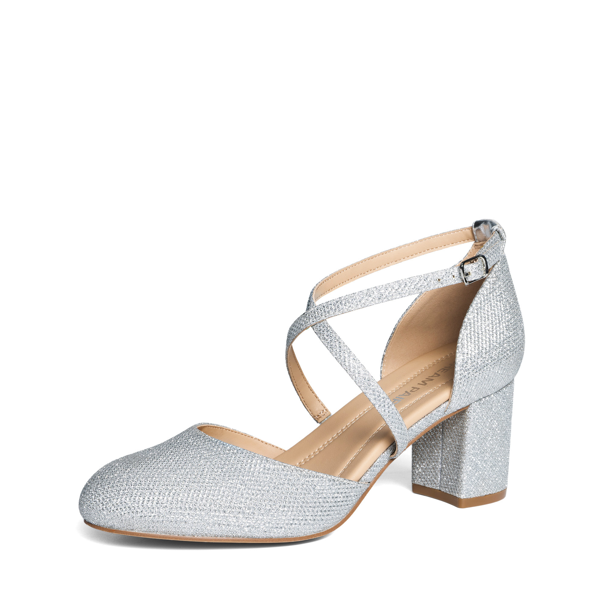 Dream Pairs Women's Crossover Strap Block Heels, Elegant Wedding And Party Shoes For Special Occasions, Women Shoes