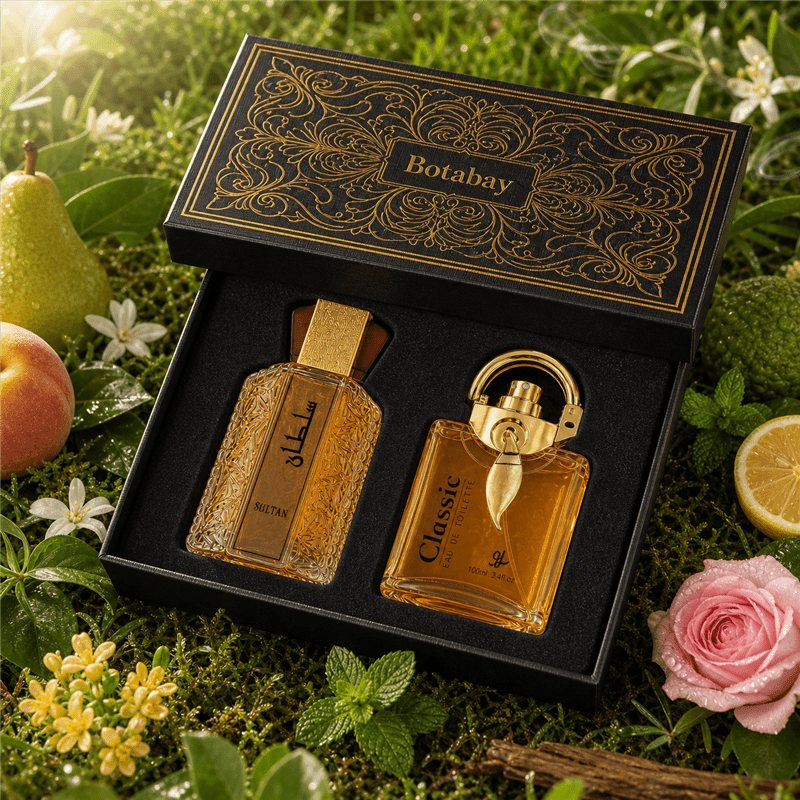 Image of Perfume Gift Box - An Exquisite Perfume Gift Set. This Men's Fragrance Gift Box Is For Holidays Such As Father's Day, Christmas, Or Birthdays, For Family, Your One, Or .