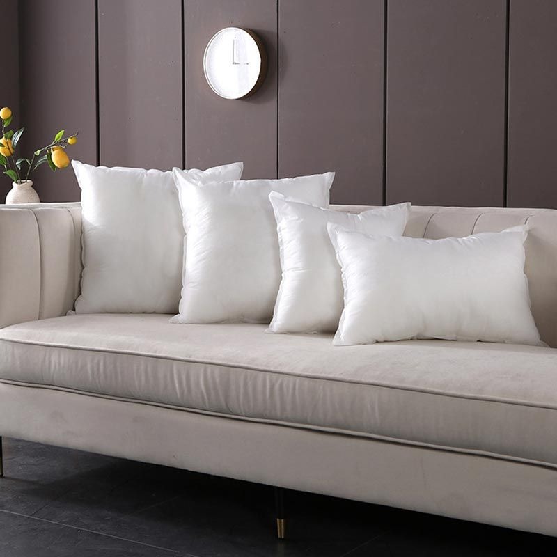2 pillow inserts throw pillow inserts square and rectangular cushion inserts with soft fluffy inner filler padding white pillow insert pads christmas and halloween holiday decor bed sofa and home decor filler pillowcases not included