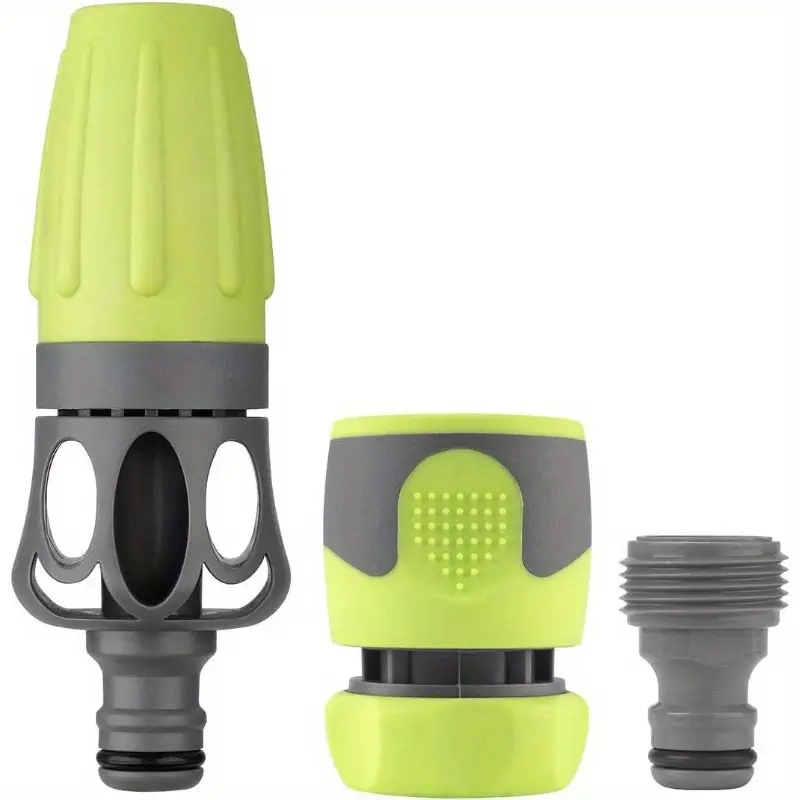 1 pack heavy duty 58-inch 25- garden hose kit with 6-pattern adjustable nozzle - lightweight, drinking safe, us/eu connectors, durable vinyl construction for lawn care, car washing & outdoor cleaning - 3pcs nozzle set (flexible, kink-resistant, uv-resistant) - ideal for residential & commercial use, water hose, expandable garden hose, garden hose with nozzle, water garden hose with nozzle, watering hose, plant irrigation, flexible design, kinkresistant Product details 6