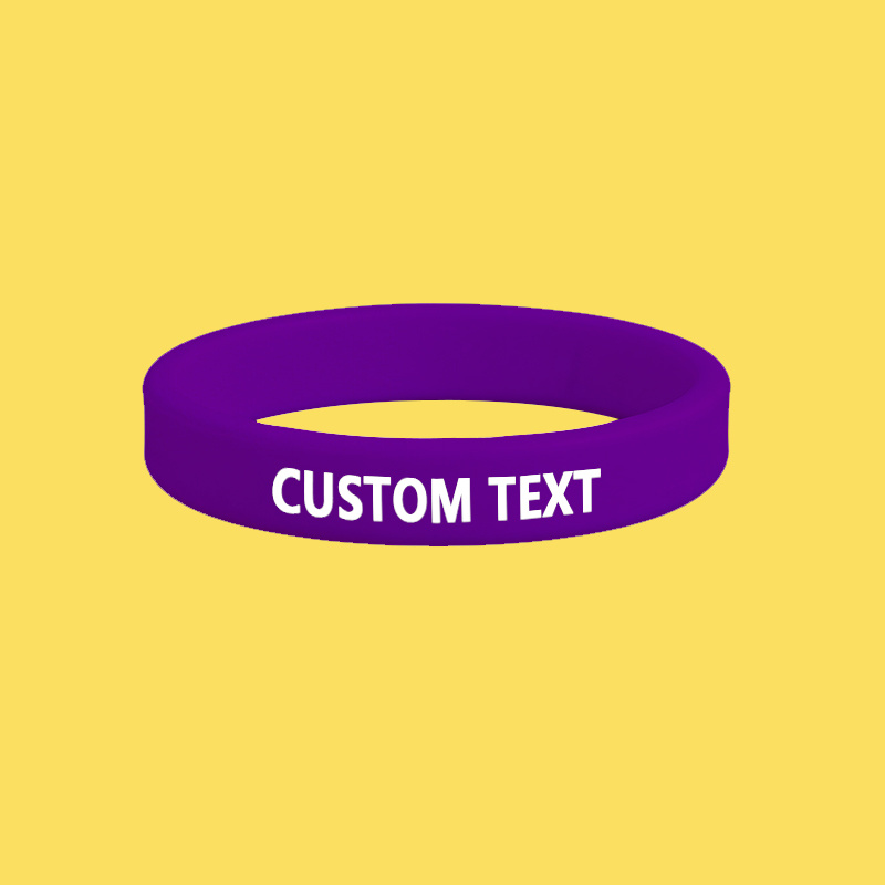 180pc Custom Silicone Wristbands Set, Personalised Gift