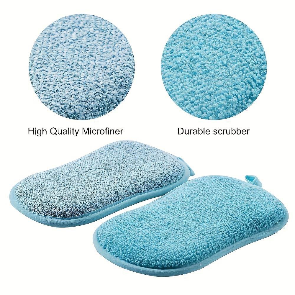 Bamboo Fiber, Grease-Free Sponge, Household Dish Brush, Cookware, Magic Tool, Dish Cloth, Kitchen Cleaning Cloth, Bamboo Dish Sponge, Cookware Cleaner, Dishwashing Tool, Cleaning, Natural Fiber Brush, Durable Cleaning Cloth, Nonscratch Scrubber, Reusable Sponge, Kitchen Scrubber, Home Cooks, Kitchen Enthusiasts
