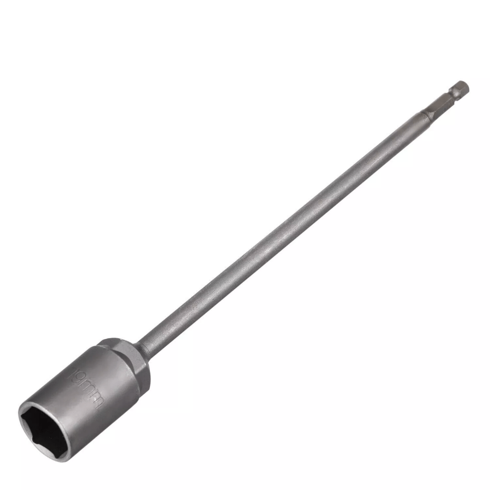 1pc Sturdy Rv Leg Winder Drill Attachment - 19mm Extension Socket And 5.91in Extension Rod, Drill Jack Adapter, For Rv/ Setup, Compatible With 10mm Drill Bits (-, For Rv Stability)
