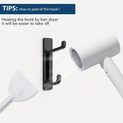 10pcs heavy duty hooks no drilling strong load capacity suspension for bath kitchen door painted plastic hooks for towels coats utensils organization without screws wall residue