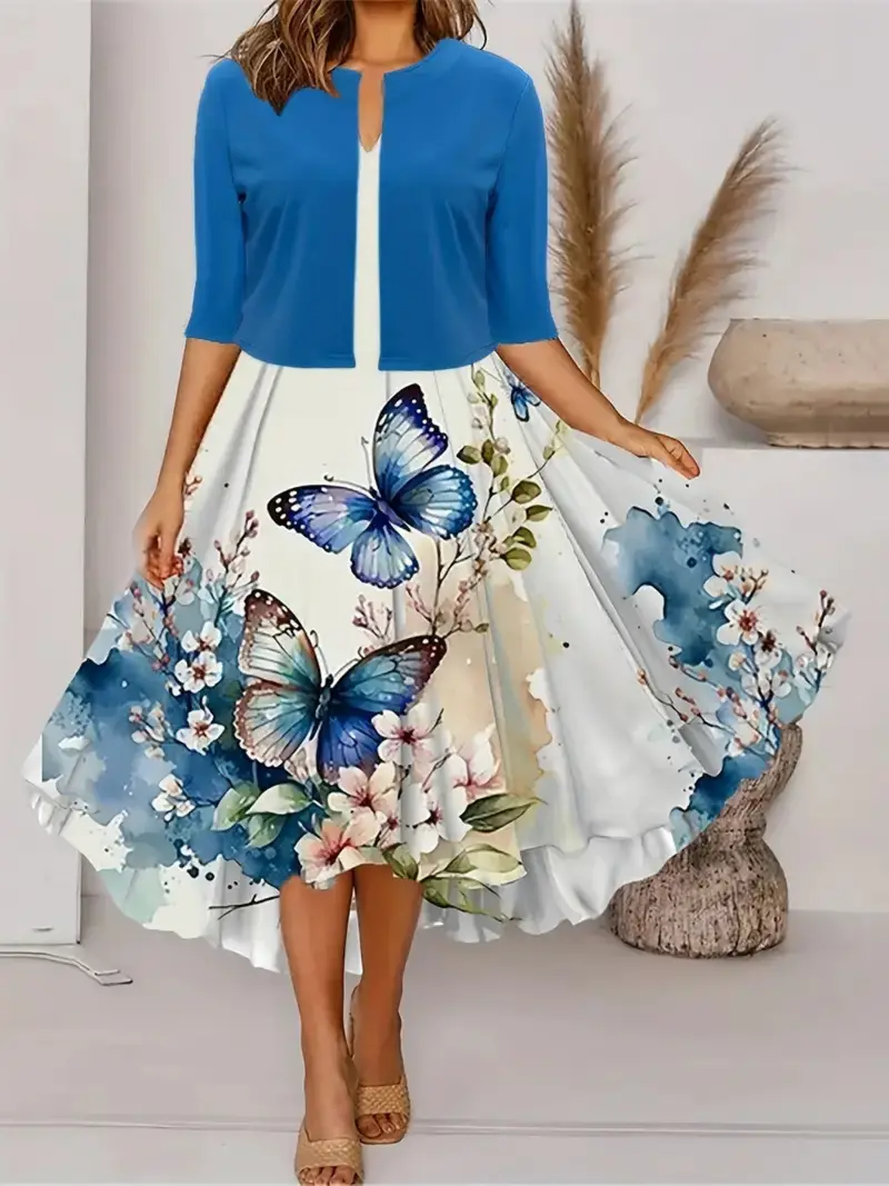 elegant floral print dress with ruched bust and off the shoulder sleeves casual yet sophisticated style for spring summer casual elegant attire floral print dress ruched detailing floral print dress Product details 32