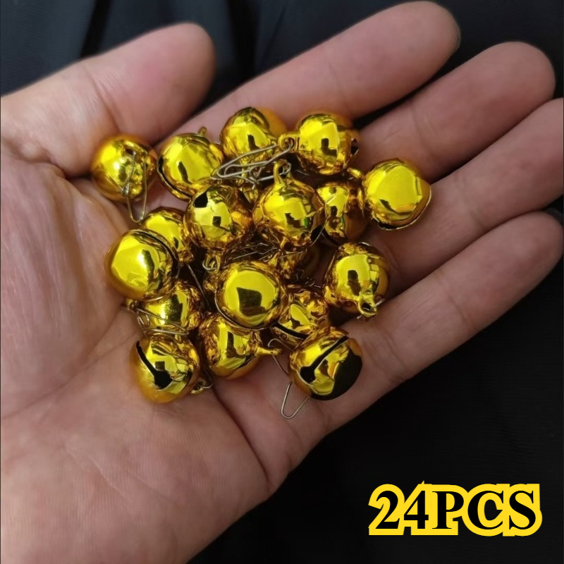 TEMU 24 piezas de campanas de pesca, hebillas de gancho rápido duraderas, utilizadas para pesca nocturna y pesca en hielo, recordatorio de mordeduras