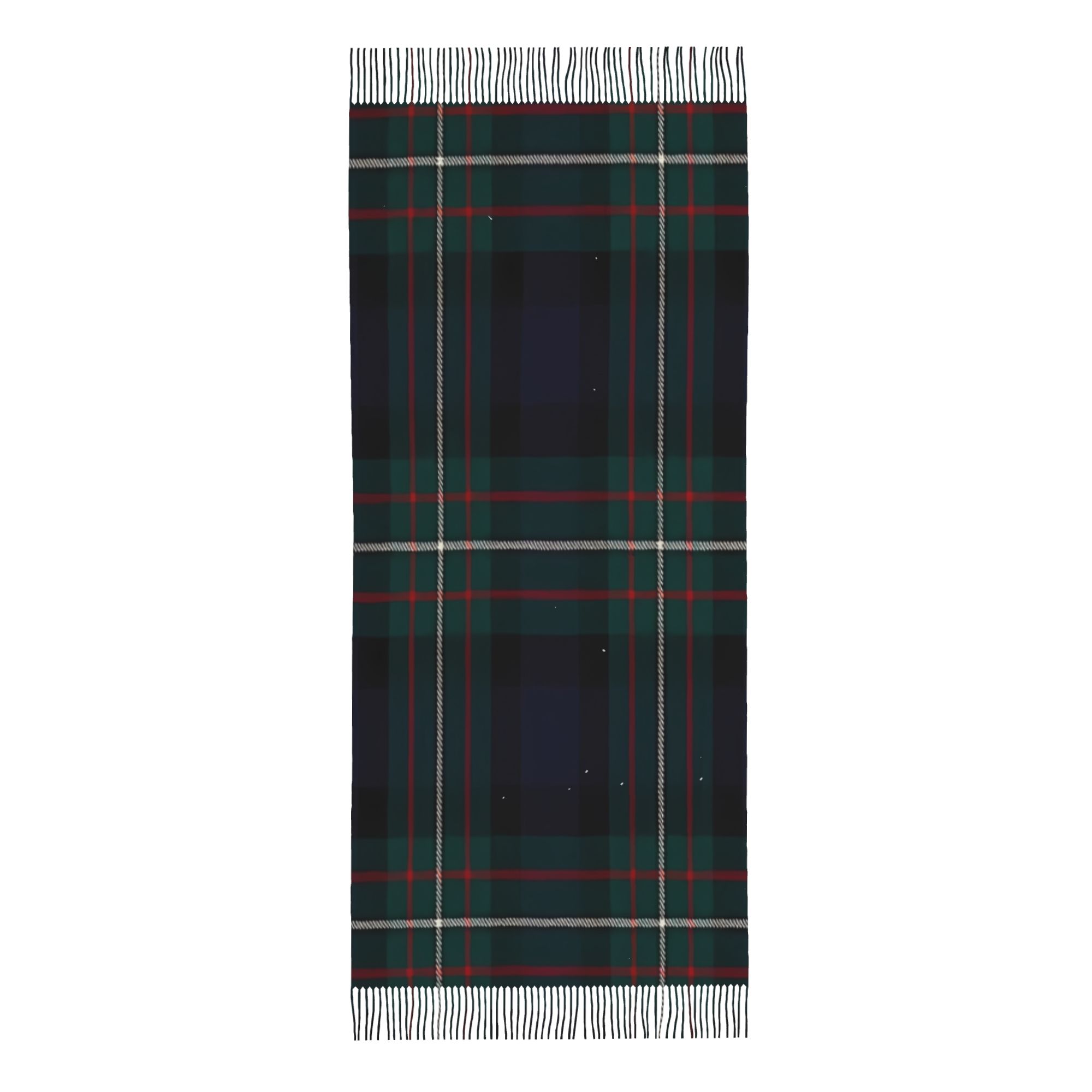 TEMU 1pc Scottish Tartan Shawl Scarf & Shawl - Traditional Tartan Pattern, Thermal Winter Scarves For, Scottish Heritage Design, Machine Washable For