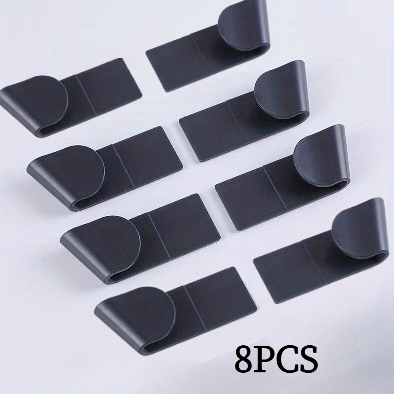 TEMU 8pcs Support Mural pour Couvercles de Casseroles, Étagère de Cuisine Multifonctionnelle, Un Incontournable pour le Rangement de à Domicile