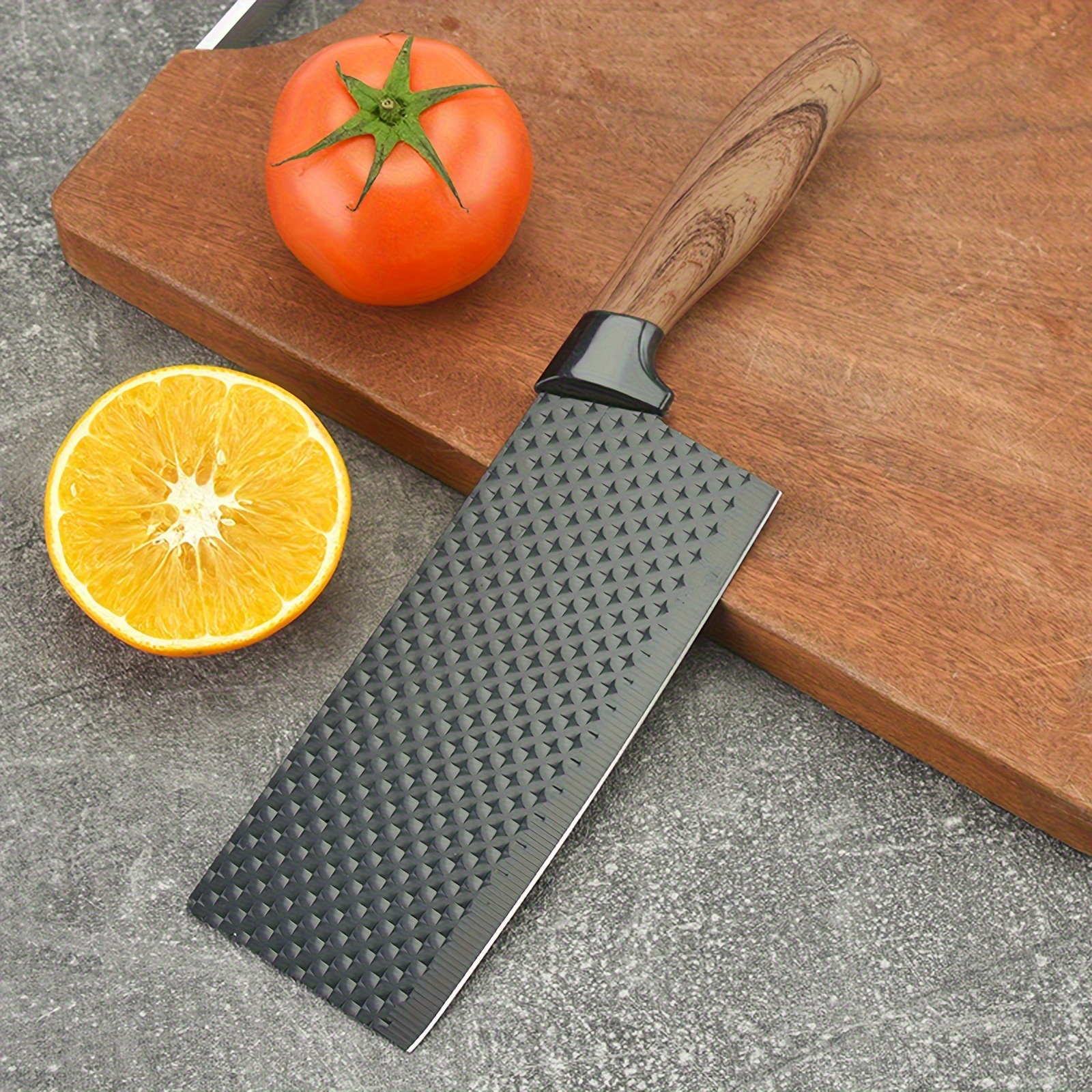 7pcs/6pcs Stainless Steel Kitchen Knife Set- Multi-purpose Knife, Including Watermelon and Fruit Knife, Chicken Bone Scissors- Essential Tools for Home and Restaurant Cooking, Perfect for Kitchen Accessories Gifts, Restaurant Essentials