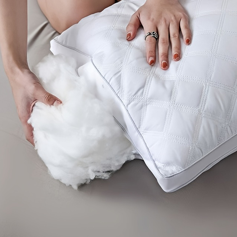 4pcs Star Hotel Style Pillow Inserts, Soft and Fluffy for Better Sleep, Extra Thick and Plush, Home Use Deep Sleep Neck Support Pillow Inserts, Long-Lasting No Deformation or Sagging, Holiday Gift Christmas Gift for Home Use and Gifting