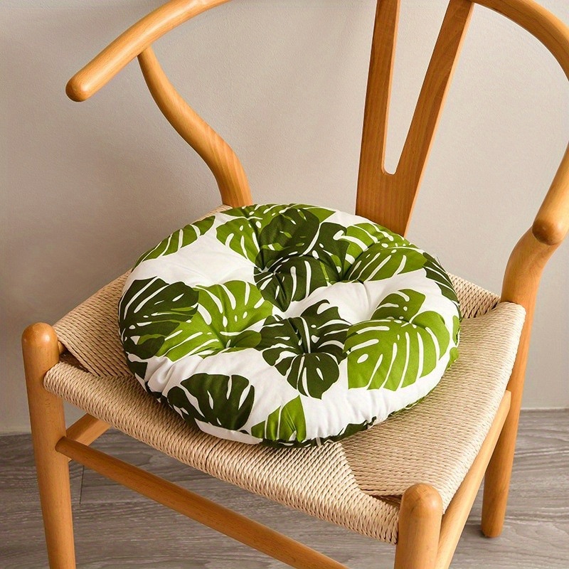 TEMU Thickened Round Seat Cushions And Chair Cushions Tatami Office And Student Seat Cushions