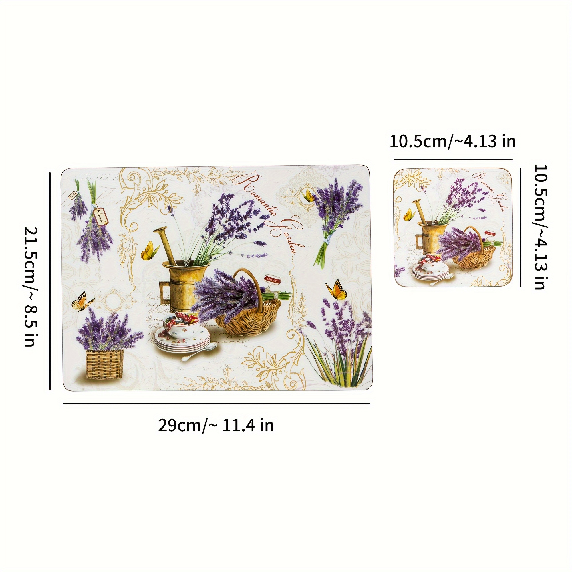 4er Set Untersetzer Und Tischsets Für Esstisch Und Wohndekor_voghion.com