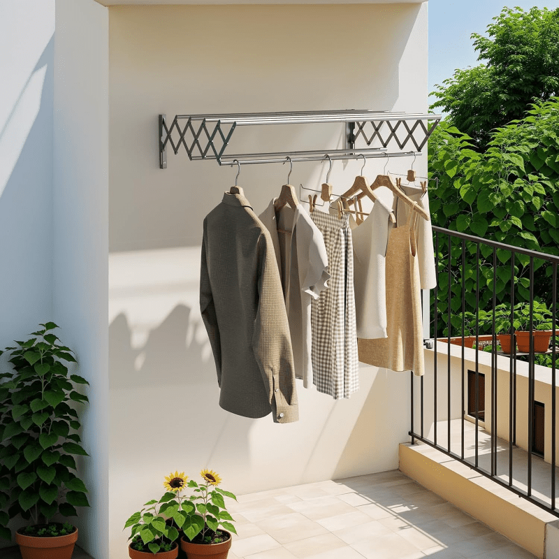 perchero acero inoxidable en pared toallas ropa Temu Spain