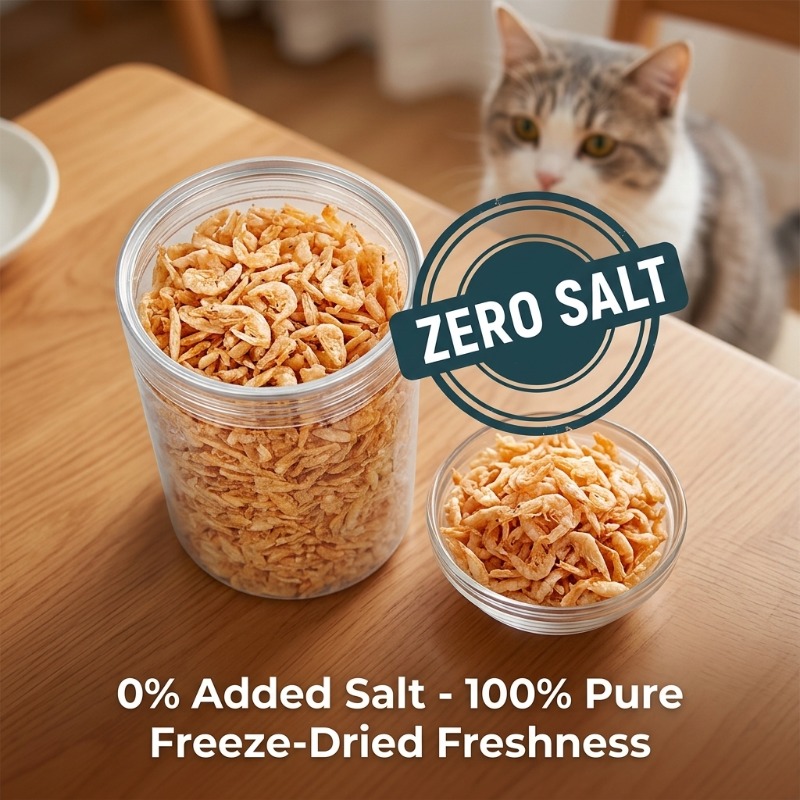 large capacity   freeze dried     shiny hair reward companion food for cats and   and reptile   salt free and high protein Product details 4