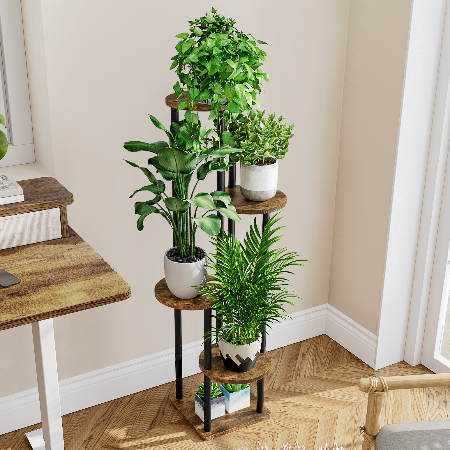 5 tier plant stand indoor tiered plant stands indoor plants - Temu