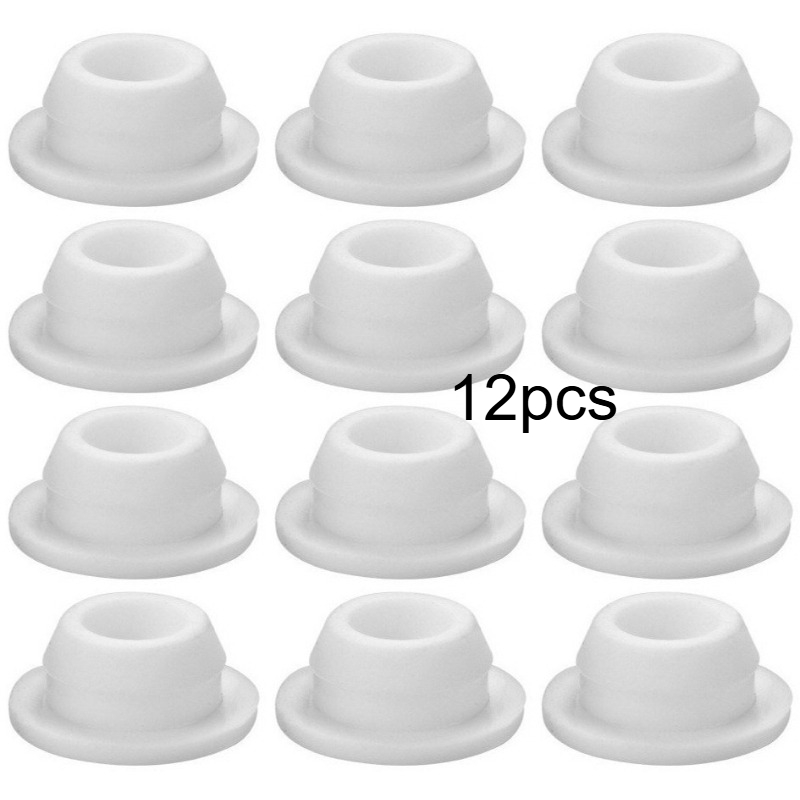 Zamašek za luknjo 3/8-palca 10 mm, bel zamašek na zatikanje, bajonetni cevni zamašek, ustreza odprtini 10,5 mm