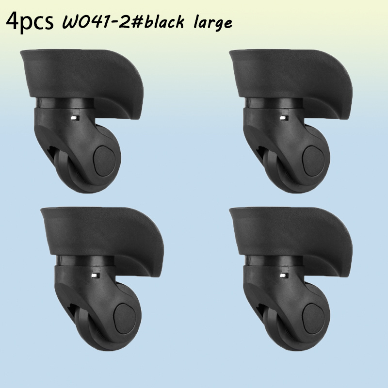 TEMU 4pcs Suitcase Wheels Additions Universal Wheels Lightweight Password Travel Case Additions