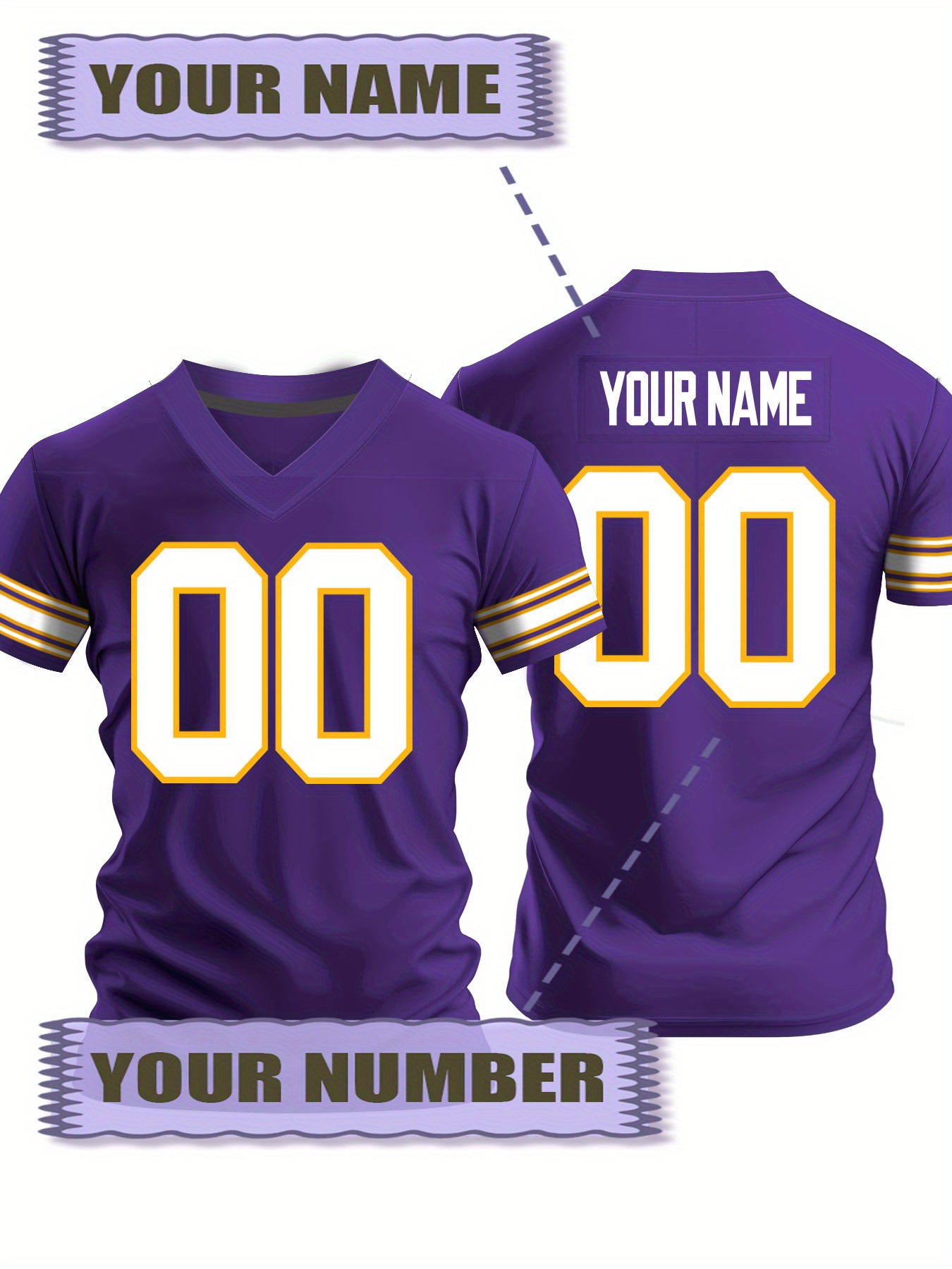 Customizable for *'s American football jerseys embroidered with outdoor  casual sports customization s-XXXL football jersey, Footba