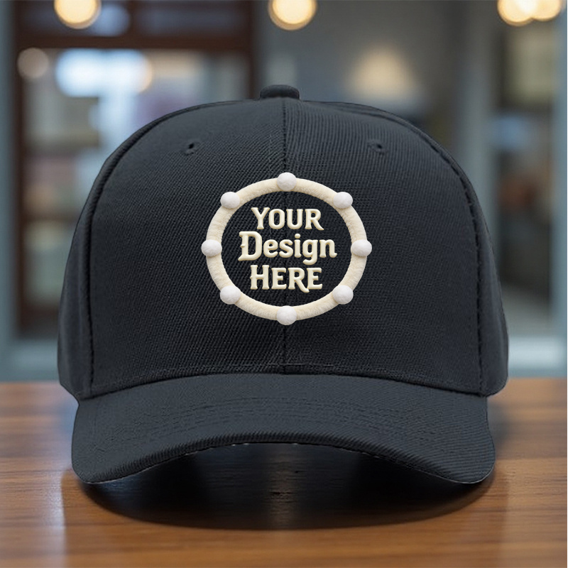 TEMU (hot Stamping ) Custom Baseball Caps Printed With Personalized Text/logo, Wholesale Custom Logo Pattern Suitable For Sports Fitness, School