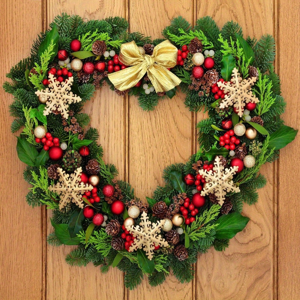 3pcs heart shaped metal flower wreath frame green heart Temu